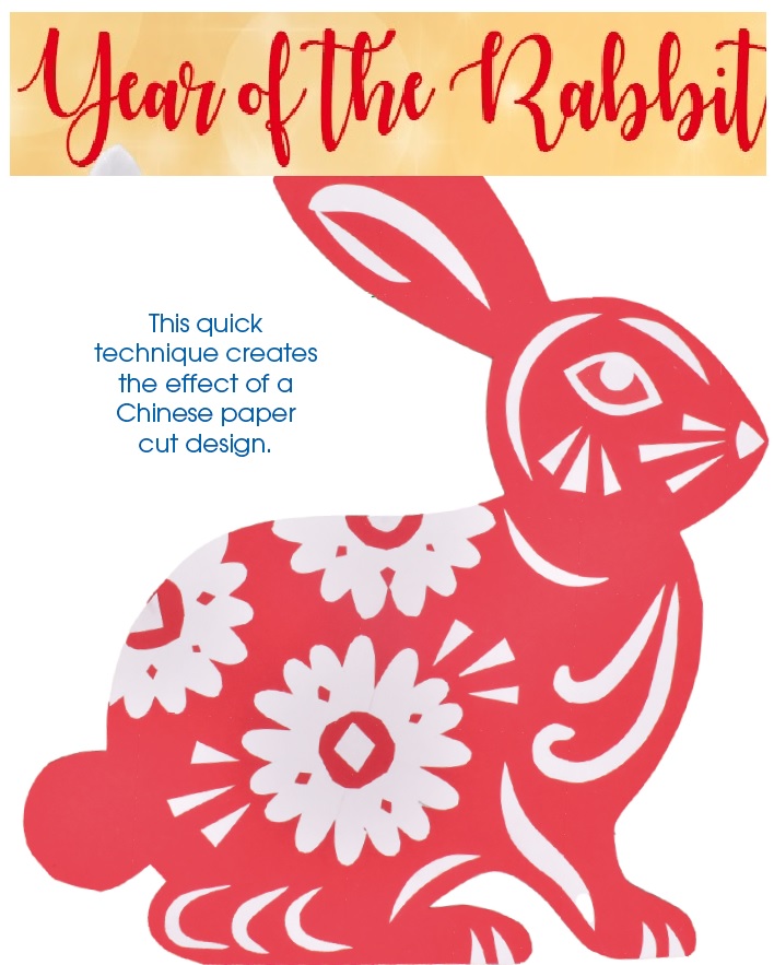 chinese-new-year-2023-paper-cut-rabbit-creative-steps-creative-steps